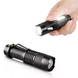 Ручной аккумуляторный фонарик с боковым диодом MX-511S-COB, Черный