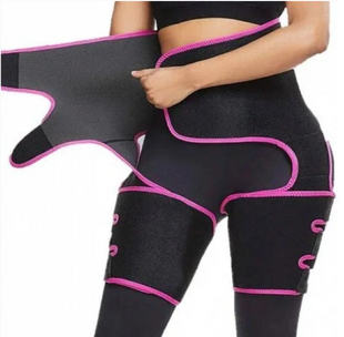 Потяг для схуднення та корекції фігури ADJUSTABLE ONE PIECE WAIST BAND (W73), Рожевий