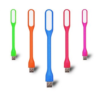 Гибкая USB лампа-фонарик USB LED Light, Разные цвета