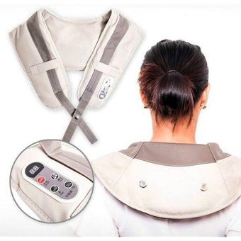 Вібраційно-ударний масажер для плечей та тіла Cervical Massage Shawls