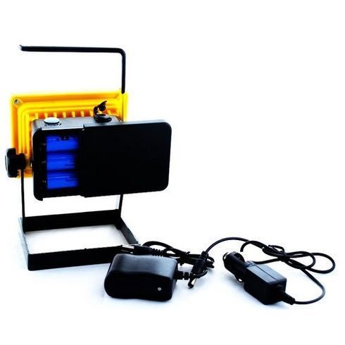 Работает от сети Аккумуляторный переносной LED прожектор Bailong, ручной прожектор, туристический фонарь