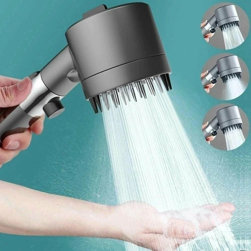 Массажный душ с вращением 360° Turbocharged Shower Head