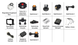 Екшн камера Eken H9R 4k Wi-Fi Black Original