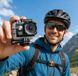 Экшн камера A7 FullHD, спортивная, влагозащита, с креплением 1080P MicroSD