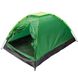 Палатка с автоматическим каркасом двухместная Зеленая палатка №5
