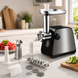 Мясорубка Domotec MS-2026 4500W с функцией реверса и соковыжималкой