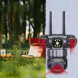 Уличная поворотная камера 4G smart camera / Камера видеонаблюдения model SO-14