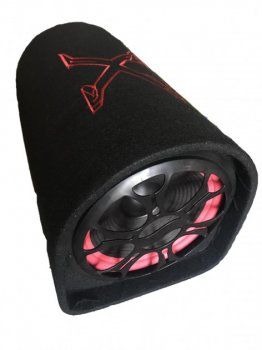 Активный сабвуфер для автомобиля 600Вт Car Subwoofer Speaker ZPX ZX-6SUB, Черный