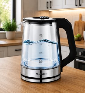 Электрочайник Marado MA-0610 стеклянный 2.2л 1500W