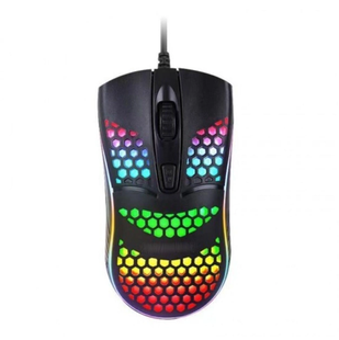 Мышка компьютерная игровая проводная UKC RX M802 с RGB LED подсветкой