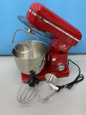 Планетарный миксер Сhef Machine 5л, 2200Вт/Тестомес для дома/Миксер с чашей