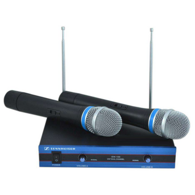 Бездротовий комплект із 2-х мікрофонів DM EW-100 радіосистема