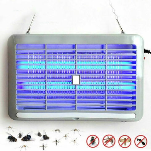 Електричний УФ-лампа-вбивця від комарів, світлодіодний нічник, пастка для комах Mosquito Killer