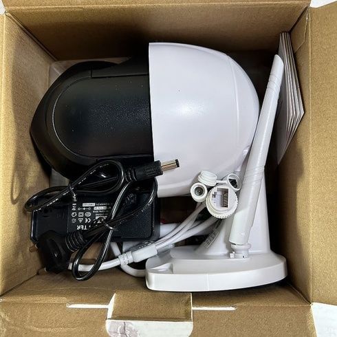 Поворотная Уличная Solar+Sim Камера Безопасноси&nbsp;SMAR 4G SOLAR CAM 1536P, Белый