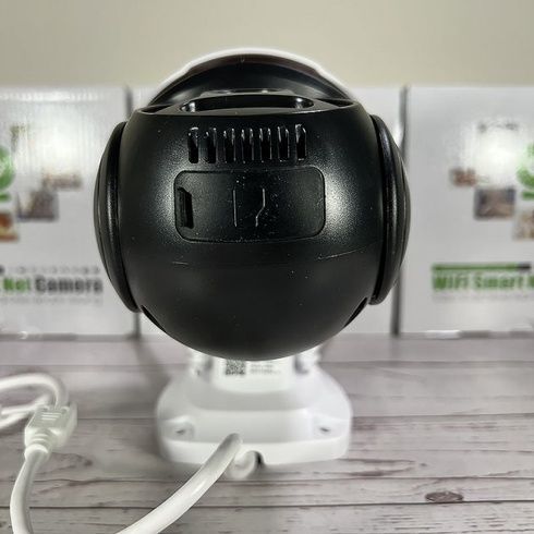 Поворотная Уличная Solar+Sim Камера Безопасноси&nbsp;SMAR 4G SOLAR CAM 1536P, Белый