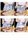Ручной измельчитель food processor / Механический блендер для продуктов / Ручной погружной блендер 1.5л