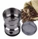 Електричний млин кавомолка Nima NM-8300 роторний з нержавіючої сталі подрібнювач кави спецій цукру, Сріблястий