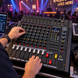 Аудио микшер 8 канальный Mixer BT 808D 8CH / Звуковой пульт-микшер усилитель с 16-битным процессором