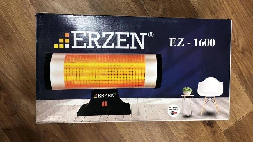 Обогреватель инфракрасный кварцевый Erzen NH 1600 вт