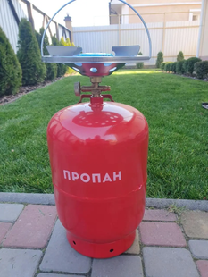 Туристичний газовий балон-пікнік Superplast Bk 12 л, Червоний