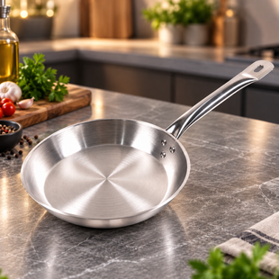 Сковорода Benson 30см HoReCa BN-638 з нержавіючої сталі
