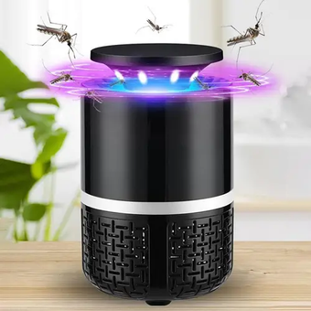 Знищувач комарів NOVA Mosquito killer lamp NV-818 від USB, Антимоскітна лампа від комарів електрична