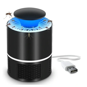 Знищувач комарів NOVA Mosquito killer lamp NV-818 від USB, Антимоскітна лампа від комарів електрична