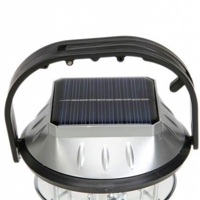 Ліхтар кемпінговий на сонячній батареї Super Bright LED Lantern LS-360, Черный
