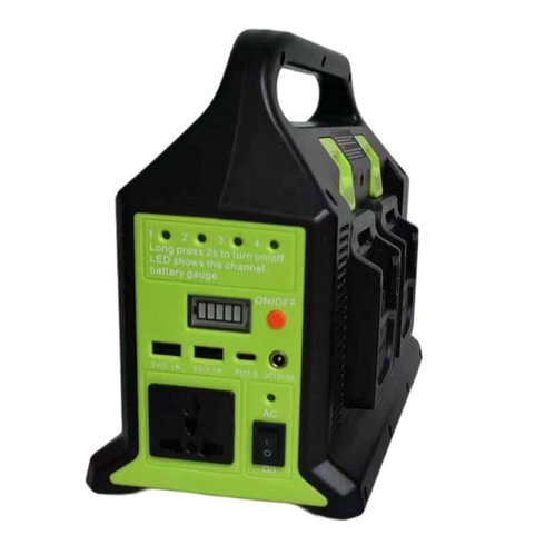 Преобразователь напряжения (UIN2) 300W с 12V на 220V / Инвертор питания с выходом 220 В для аккумуляторов LXT USB, Type-C, 12 В, LED, 1.6 кг