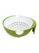 Универсальная миска &ndash; друшляк Mesh Strainer Drain Basket ∙ Хозяйственная силиконовая корзина со сливом 2в1