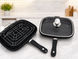 Сковорода-гриль двухсторонняя Top Kitchen TK00097 с решеткой и крышкой 28&times;22 см
