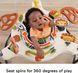 Детский игровой центр Fisher-Price Jumperoo с подсветкой и звуком / Развивающий игровой джемпер Бежевый