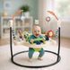 Детский игровой центр Fisher-Price Jumperoo с подсветкой и звуком / Развивающий игровой джемпер Бежевый