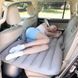 Надувний автомобільний матрац на заднє сидіння із подушками Сірий