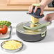 Овощерезка с контейнером Vegetable Cutter 9 в 1