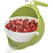 Универсальная миска &ndash; друшляк Mesh Strainer Drain Basket ∙ Хозяйственная силиконовая корзина со сливом 2в1