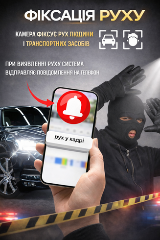 Комплект відеоспостереження DVR KIT UCAM 4 камери з реєстратором / Комплект вуличних камер з вологозахистом