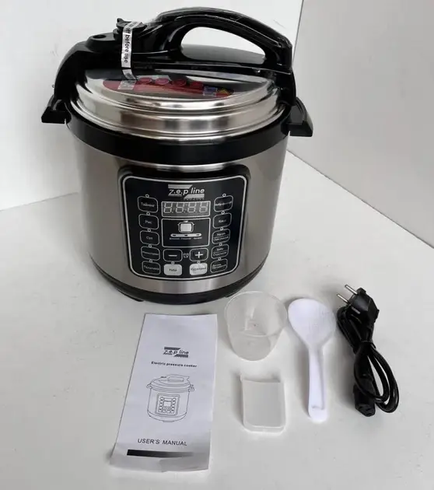 Мультиварка - скороварка Zepline ZP-121 3000W 17 программ объем 7 л