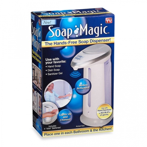 Сенсорний дозатор для рідкого мила Soap Magic