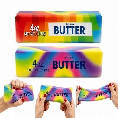 Игрушка-антистресс &laquo;Масло&raquo; / Сквиш Butter &nbsp;14 см
