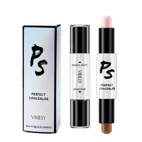 Хайлайтер у стику Vibely Highlight Stick Perfect Concealer 2в1