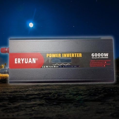 Преобразователь напряжения Eryuan 6000W Самая высокая мощность для ваших энергетических нужд