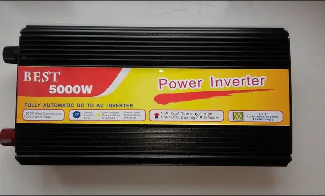 Перетворювач напруги, інвертор 5000W inverter 12V-220V