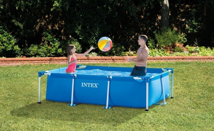 Басейн каркасний Intex 28271 прямокутний 260х160х65 см об'єм 2282л