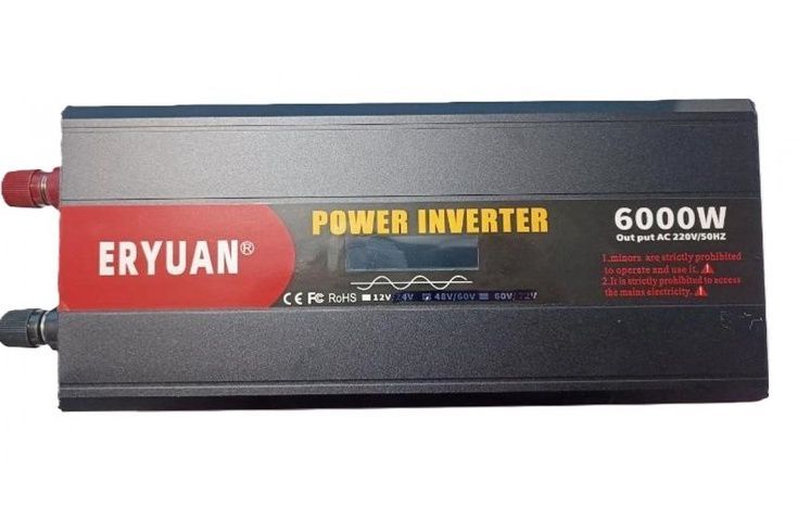 Преобразователь напряжения Eryuan 6000W Самая высокая мощность для ваших энергетических нужд