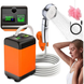 Портативний душ 3,7 В насос 4800 мАч з 3 режимами напору Outdoor shower AND XL-1402