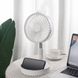 Портативный Телескопический Мини-Кондиционер USB, ночник, охлаждающий вентилятор, настольные тихие личные вентиляторы для домашнего офиса, Белый