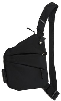 Мужская сумка мессенджер через плечо Cross Body 4634 мини рюкзак антивор для телефона ключей и документов Камуфляж, Черный