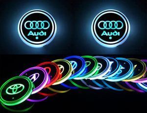 Подсветка подстаканника авто RGB Модель MERCEDES