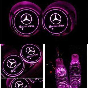 Підсвічування підсклянника авто RGB Модель MERCEDES